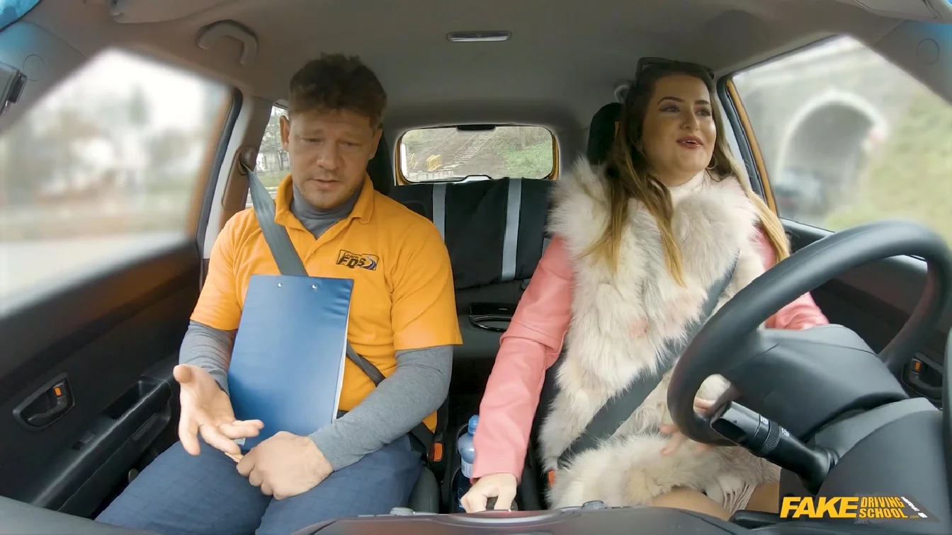 Preview of FakeDrivingSchool Gia Tvoricceli XXX